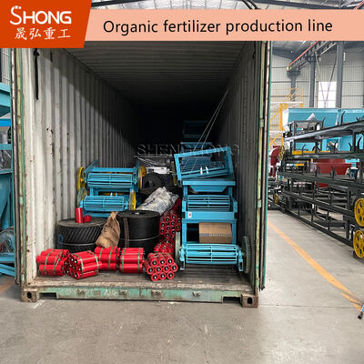 8t / H Capacity Carbon Steel Organic Fertilizer Production Line with 75kw Power Fertilizer Granulator Machine 8t / H Capacity Carbon Steel Organic Fertilizer Production Line with 75kw Power Fertilizer Granulator Machine (Tầm sản xuất phân bón hữu cơ bằng thép cacbon)