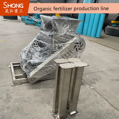 Dòng sản xuất phân bón hữu cơ tự động với công suất 1-2t/h và tỷ lệ phân hạt > 98%