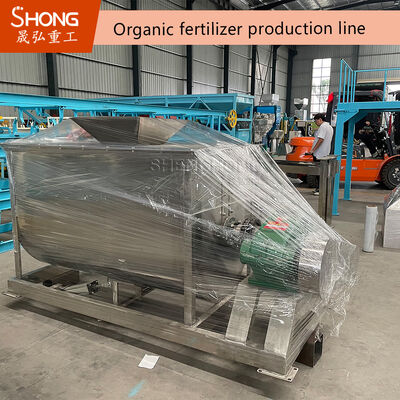 Dây chuyền sản xuất phân bón hữu cơ sản lượng hàng năm 20.000 tấn cho phân gà với điện áp 380V