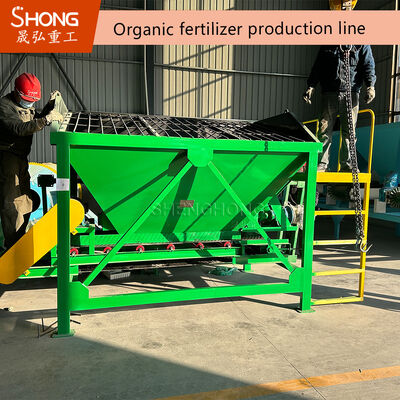 Đường dây sản xuất phân bón hữu cơ với công nghệ nhấp Pelletizer để pha trộn và sấy khô 1-20 nghìn tấn mỗi năm
