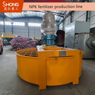 Dây chuyền sản xuất phân bón NPK loại con lăn khô với sản lượng hàng năm 10000-15000t / năm
