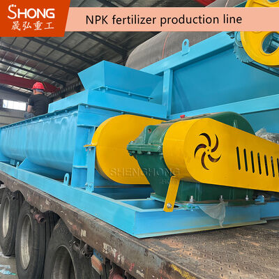 Đường máy nén lăn phân bón hỗn hợp công suất lớn tùy chỉnh với quy mô khối lượng lớn và luyện kim hạng nặng chuyên ngành