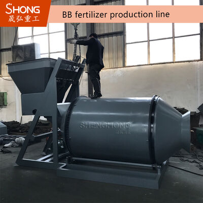 Đường dây sản xuất phân bón BB với công suất 1-20t / h, công suất 15-30KW và Granulator điện áp tùy chỉnh