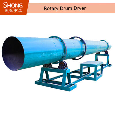 Máy sấy trống quay tiết kiệm năng lượng 1-50 tấn mỗi giờ Máy sấy quay thân thiện với môi trường để sản xuất phân bón