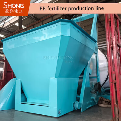 15 T/H Capacity High Wear Resistant BB Fertilizer Production Line Máy trộn hỗn hợp lớn cho hoạt động liên tục