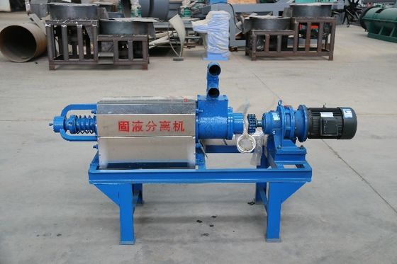 Trang trại Động vật Gà Bò Máy khử nước phân chuồng 3t / H